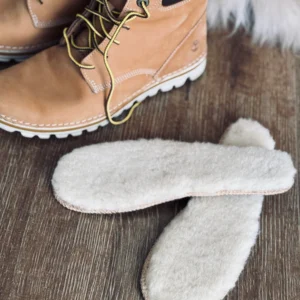Shoe inserts 100% Natural Wool, Wool Insoles, Sheepskin Shoe and Slippers Insole 100% MERINO WOOL