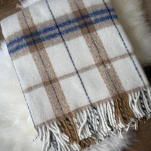 100% Merino Wool Lightweight Bed Blanket , Pure- Organic Merino Wool Earthy and Eco Friendly