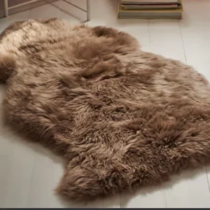 Sheepskin Meditation Mat — Natural Wool Grounding Pad for Yoga & Mindfulness