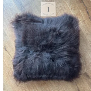 Luxurious Single-Sided Sheepskin Cushions | Scandinavian Decor | Pillow Cover | Icelandic Style | Trendy | Cozy